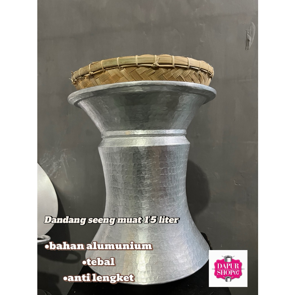 Seeng unyil | Kecil | sedang | jumbo Alumunium  Gratis Asepan Bambu