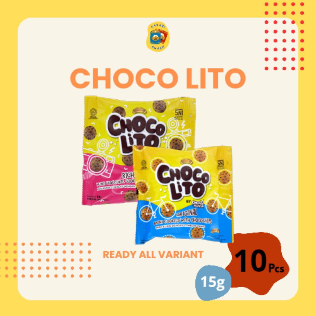 

RS Chocolito Cookies (15g) All Variant isi 10pcs
