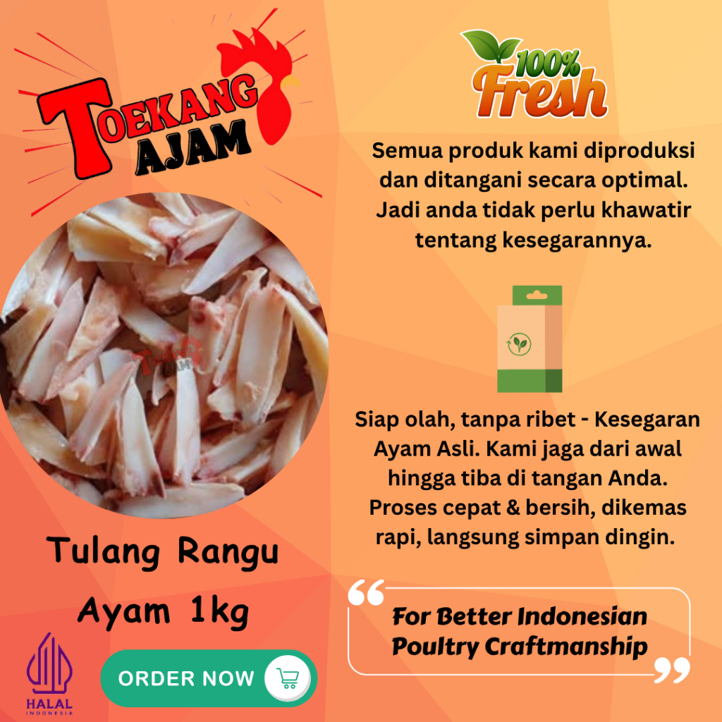 

TULANG RANGU AYAM 1 KG