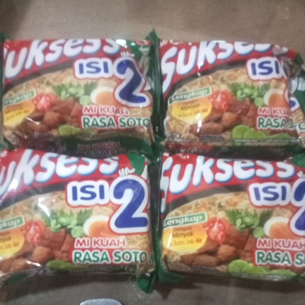 

MIE SUKSES ISI 2 RASA SOTO