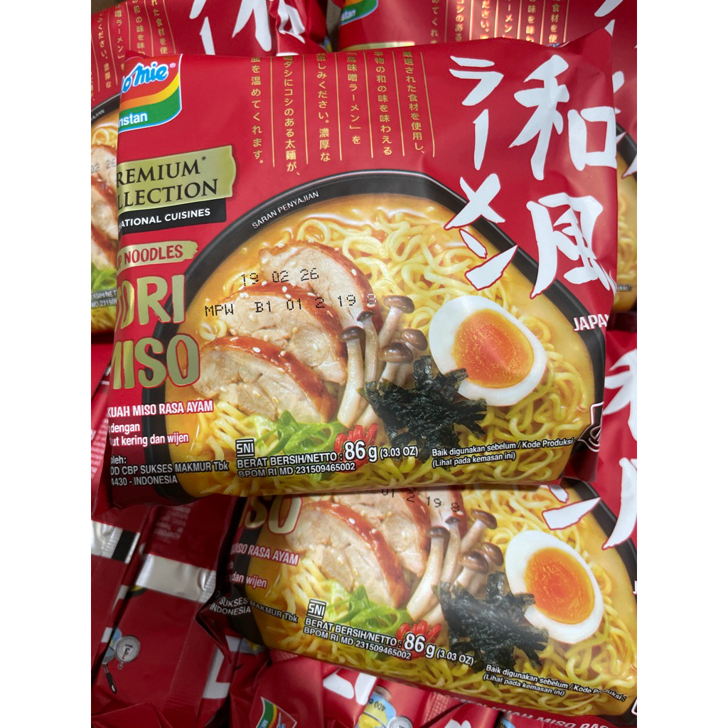 

Indomie TORI MISO - Japanese Ramen