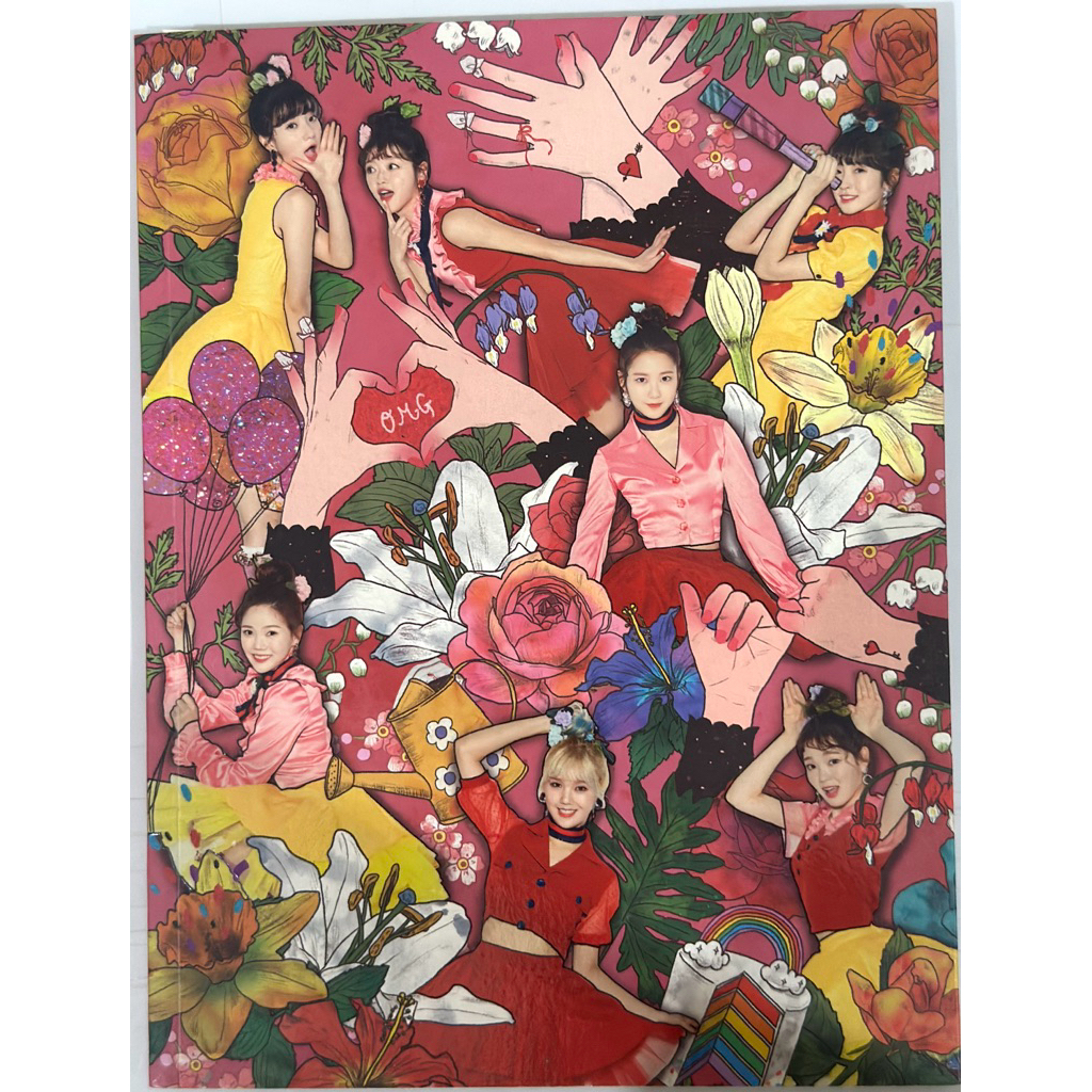 (Preloved) OH MY GIRL Coloring Book Album ❌CD❌ - PC Photocard Hyojung, Jiho