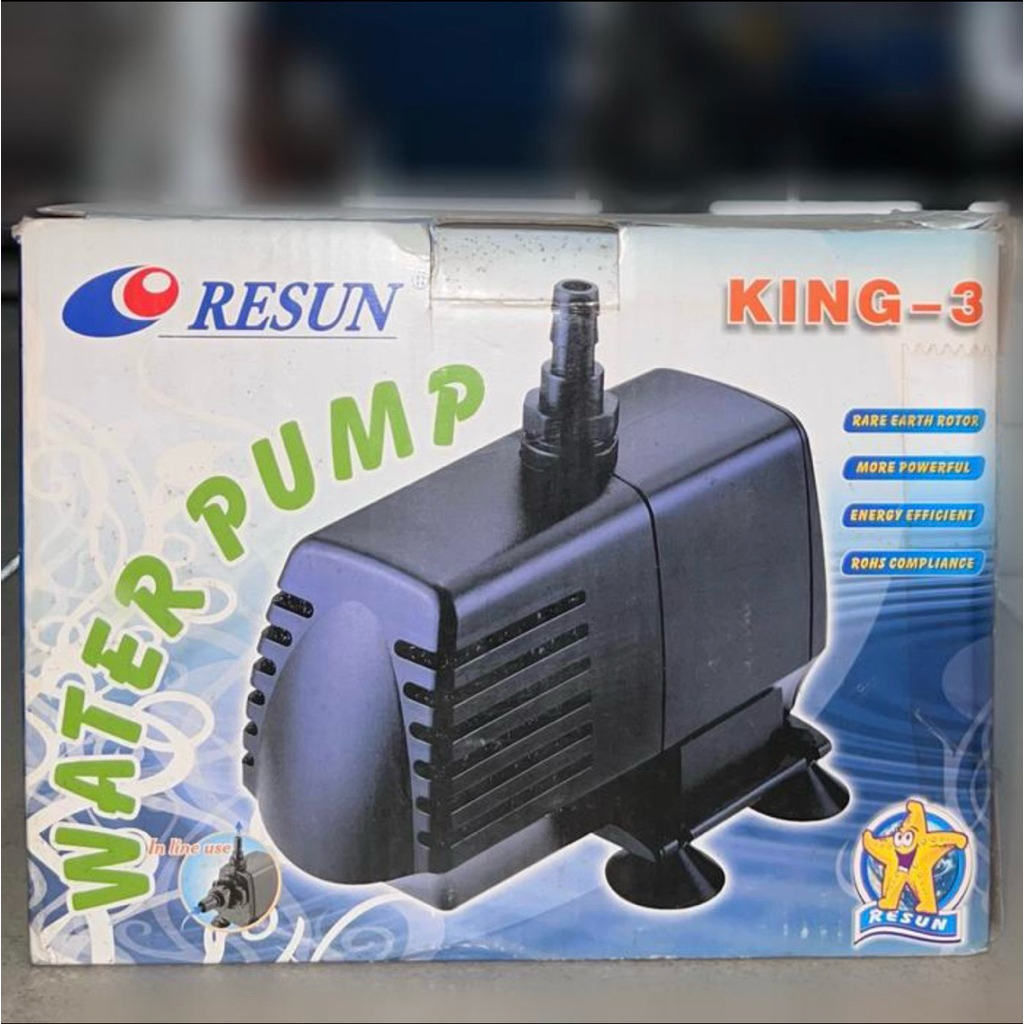water pump RESUN KING 3 Pompa air aquarium dan kolam