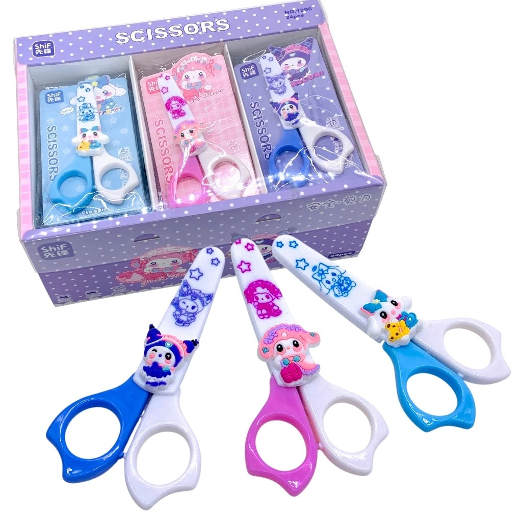 

Gunting Anak Sanrio + Tutup / Scissors Fancy / Gunting Mini Karakter