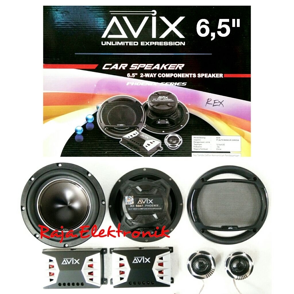 speaker mobil avix speaker komponen speaker pintu mobil2 way