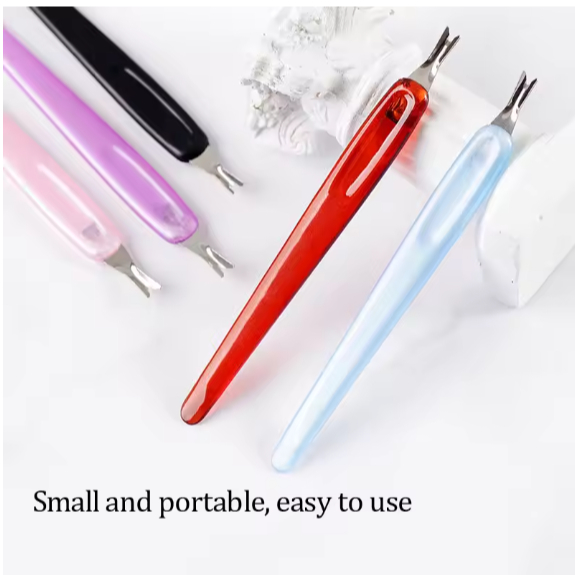 Lidah Ular Pembersih Kutikula|Lidah Ular Manicure Cuticle Pusher Gunting Kutikula Trimmer