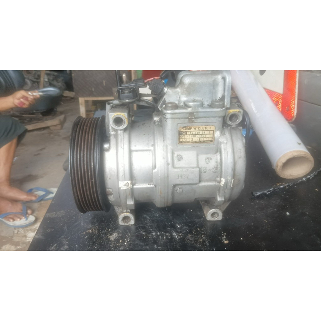Kompresor AC Tahun Muda W124 Copotan Mercedes Benz