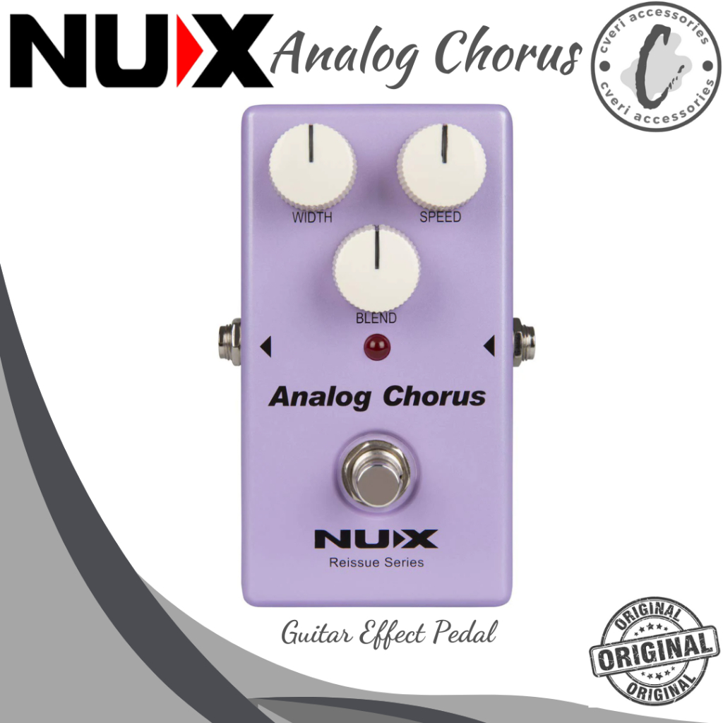 Nux Analog Chorus pedal efek gitar chorus