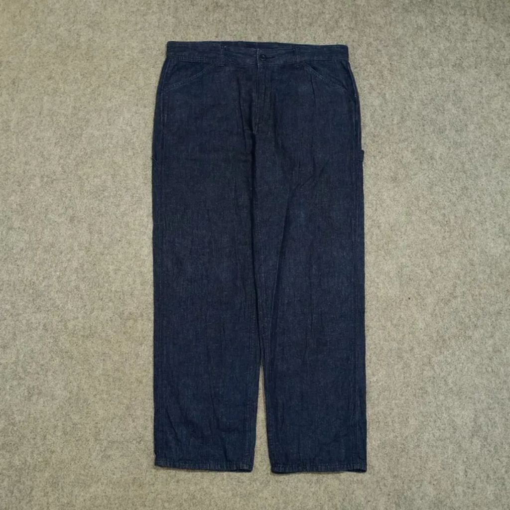 celana jeans panjang pria carpenter UNIQLO size 34 second