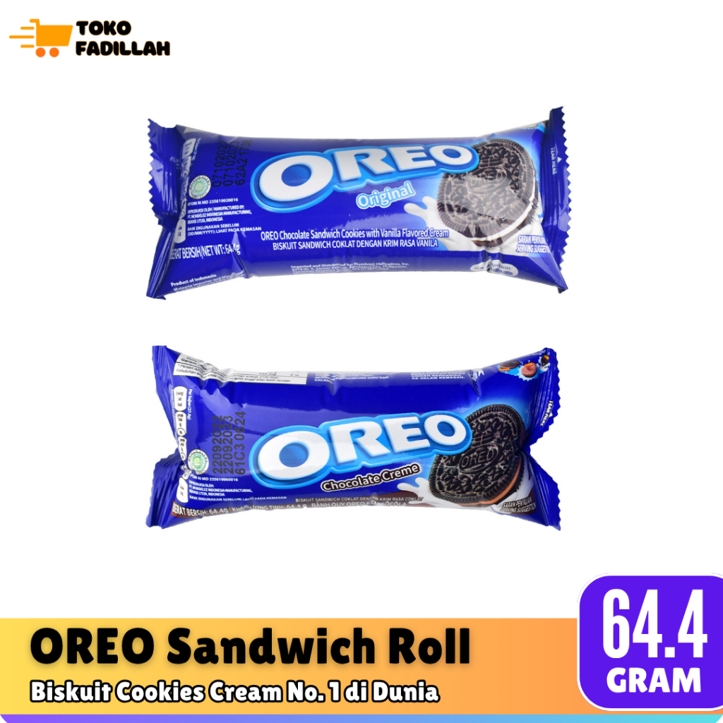 

OREO Sandwich Roll Kecil 64 gr