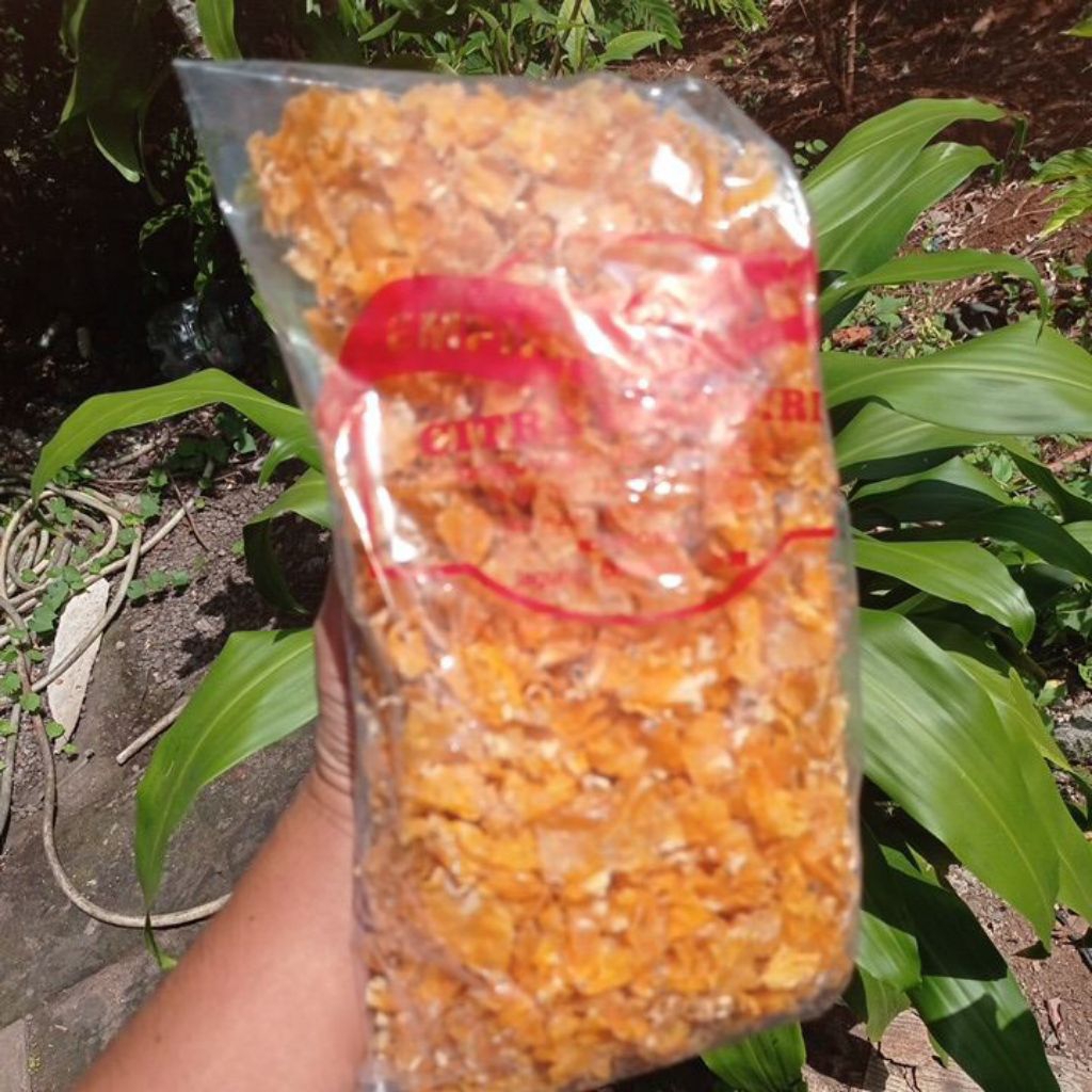 

Emping jagung Mentah