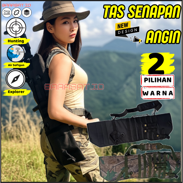 Tas PCP Benjamin Marauder Multipump Kantong Sarung Sanapan Angin Airsotgan Untuk Semua Jenis dan Mer