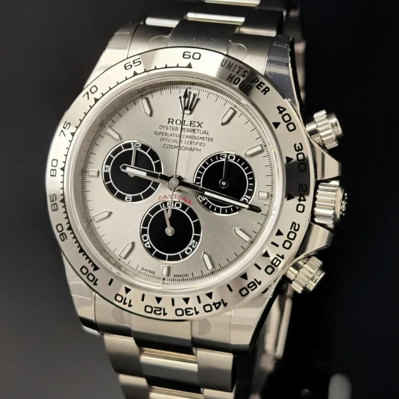 【Garansi 5 Tahun】Original Jam Tangan Rolex Cosmograph Daytona M126509-0003 Otomatis 18CT Bahan Teflo