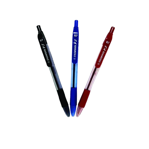 

Snowman Gel Pen V5 Pulpen 0.7 Hitam / Pulpen V5 Snowman 0.7mm