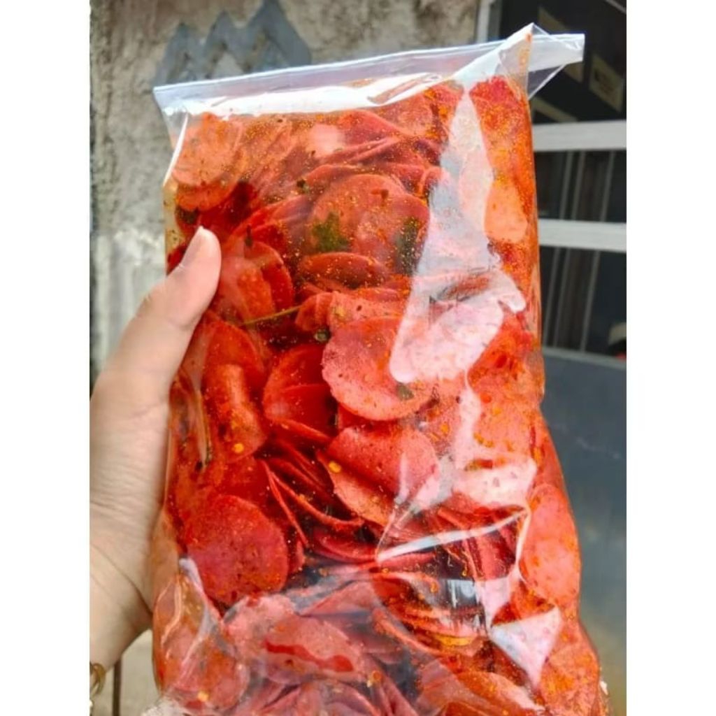 

SOSRENG sosis goreng pedas daun jeruk/original daun jeruk bumbu melimpah