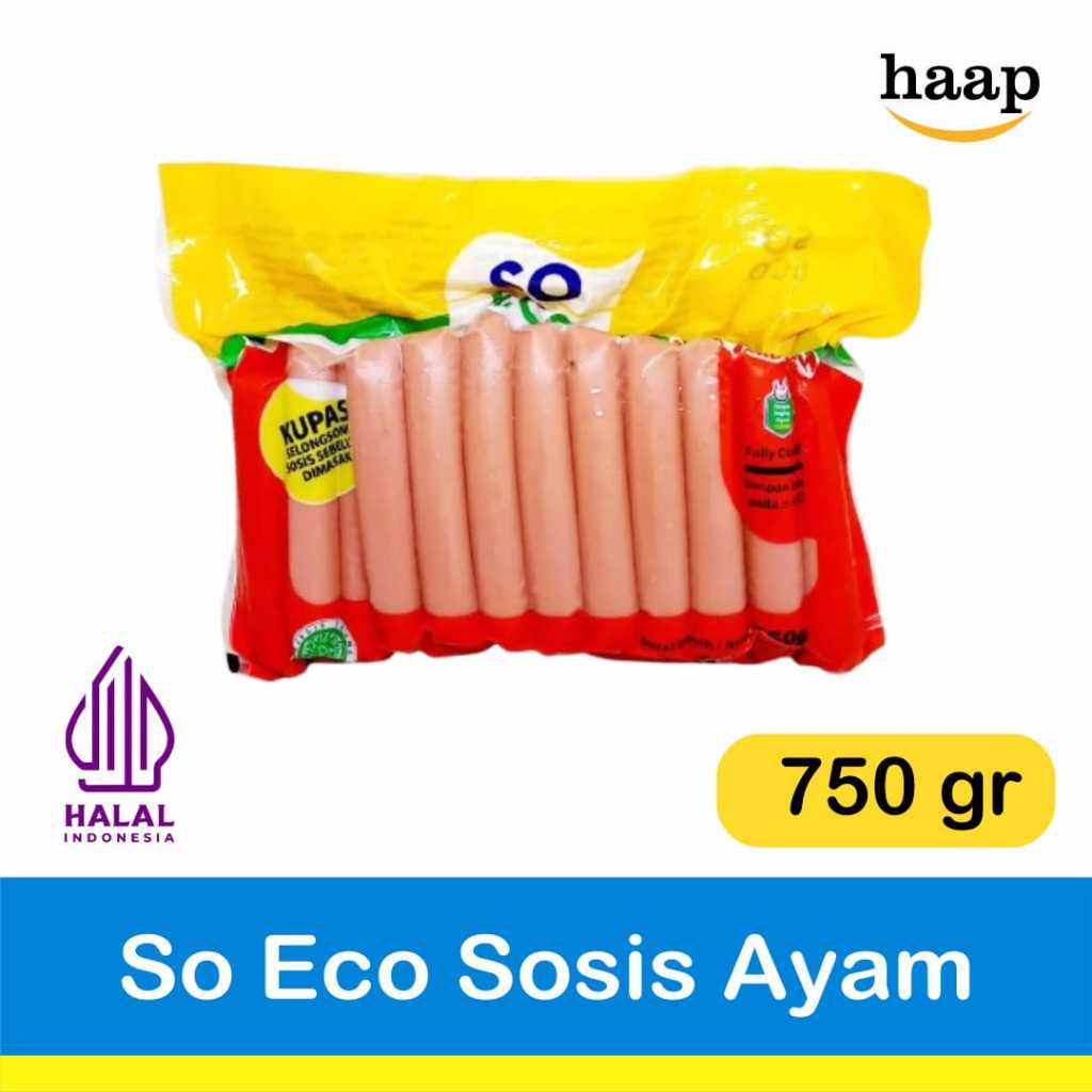 

So Eco Sosis Merah 750gr