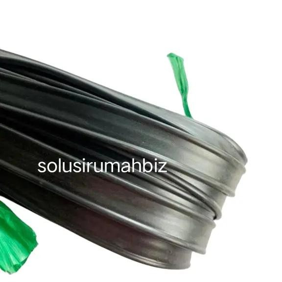 karet rolling door permeter samping pintu roling door meteran per meter 19mm x 2mm 19x2 mm