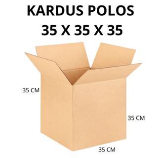 

Kotak Packing Polos 35 X 35 X 35 cm Karton Packing Kardus Polos 35x35x35 cm