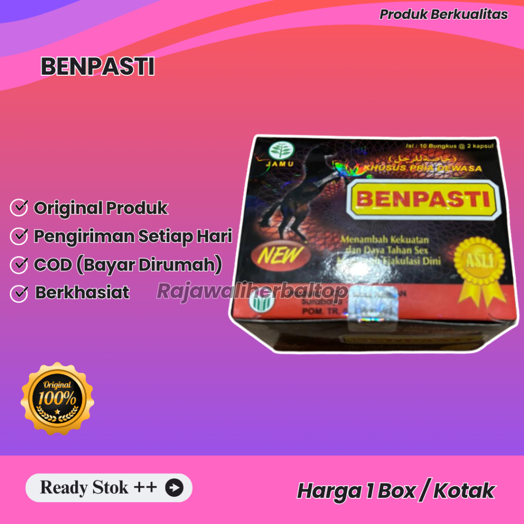 

Kapsul Benpasti Original