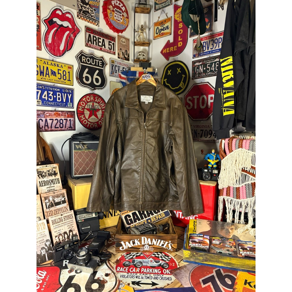 Leather Jacket Kulit Asli