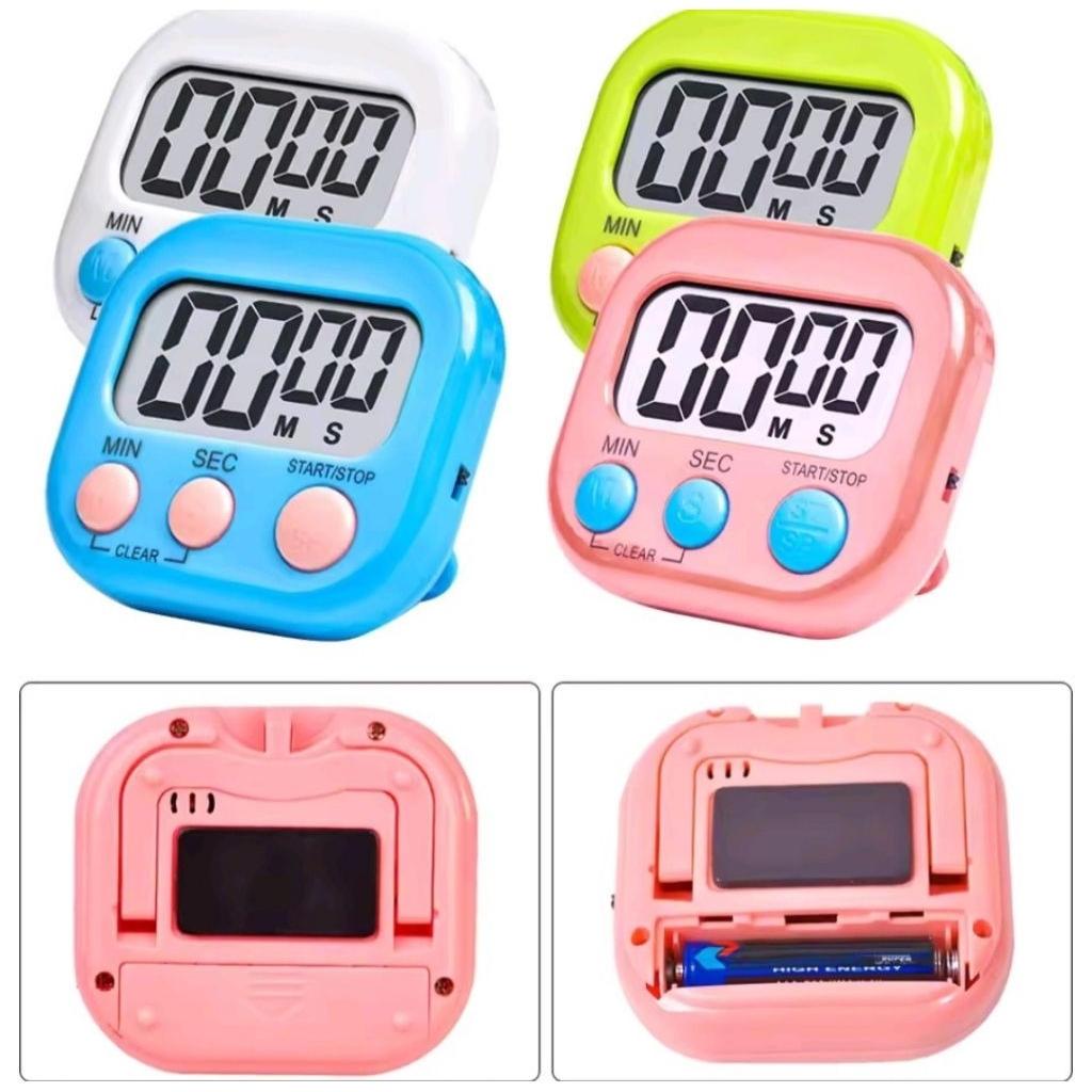 A1 Timer Masak Digital Alarm Dapur Masak Clock Stopwatch Kitchen Digital Kithen Timer Bermagnet