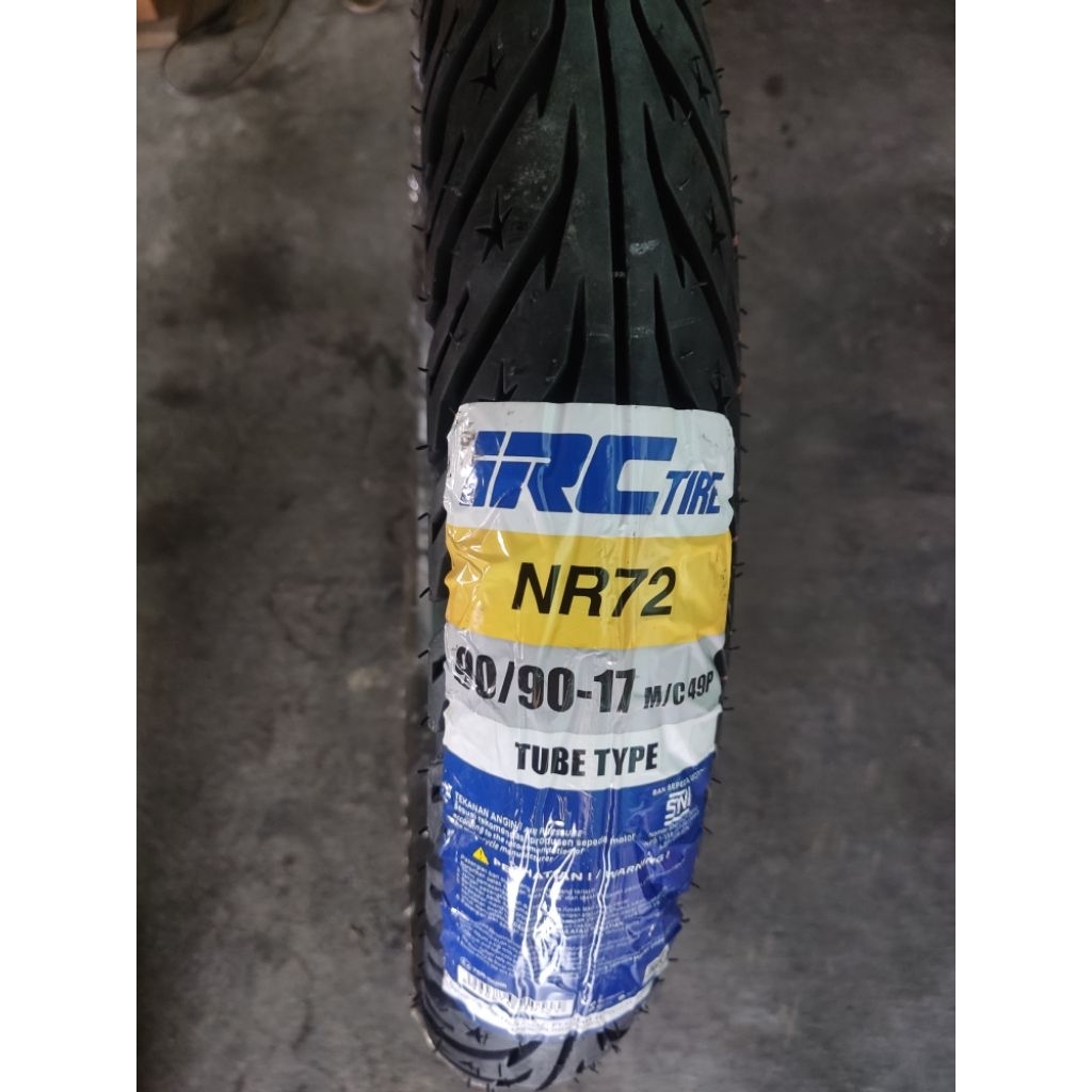 Ban Luar Sepeda motor IRC NR-72 90/90-17 untuk motor bebek belakang