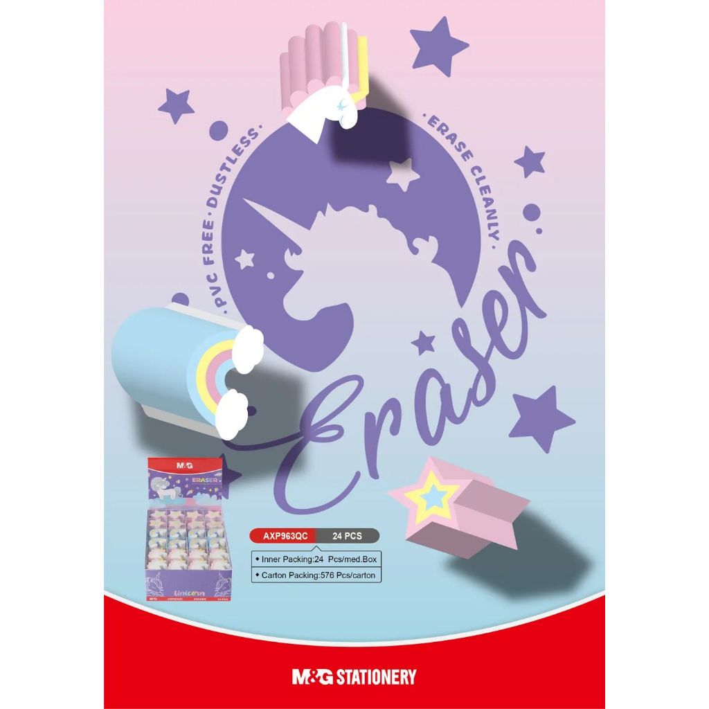

M&G ERASER UNICORN