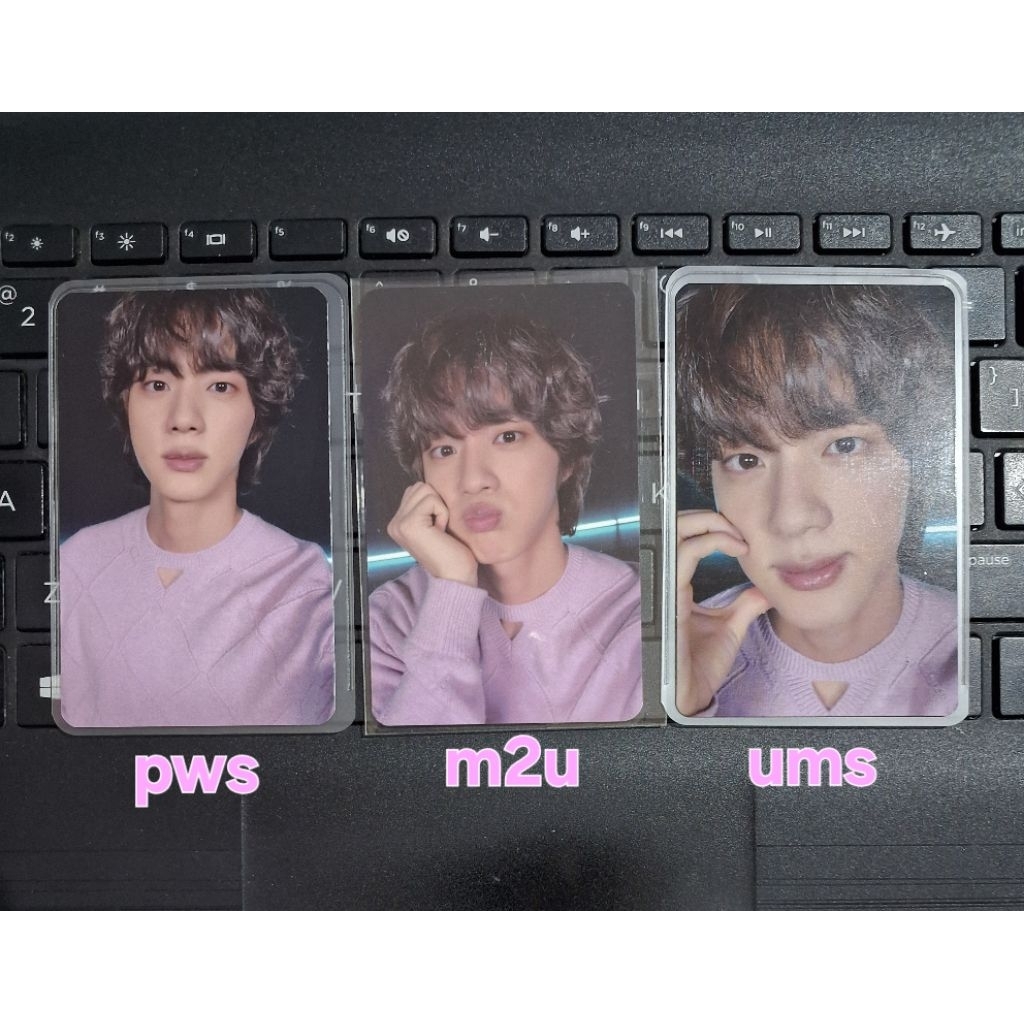 Official PC Photocard The Astronaut PWS Powerstation M2U UMS BTS Jin Seokjin