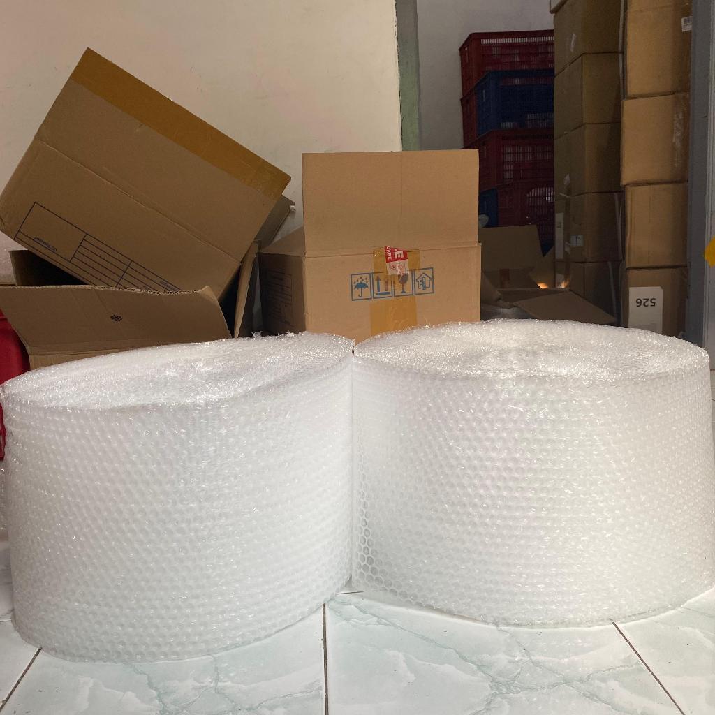 

Bubble wrap 30cm x 50 Meter Tebal Bening