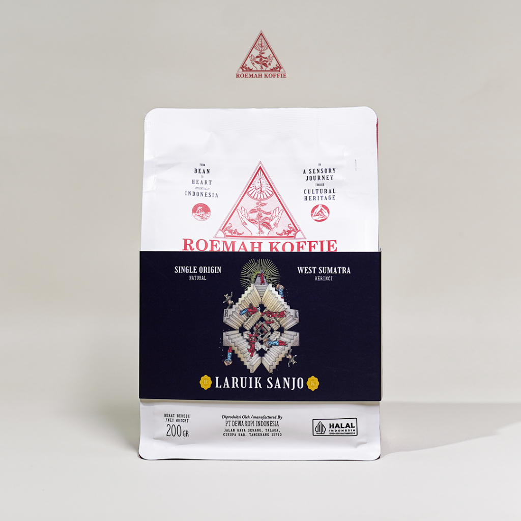 

Roemah Koffie Laruik Sanjo Arabica Kerinci Filter Roast Premium Coffee Beans Single Origin