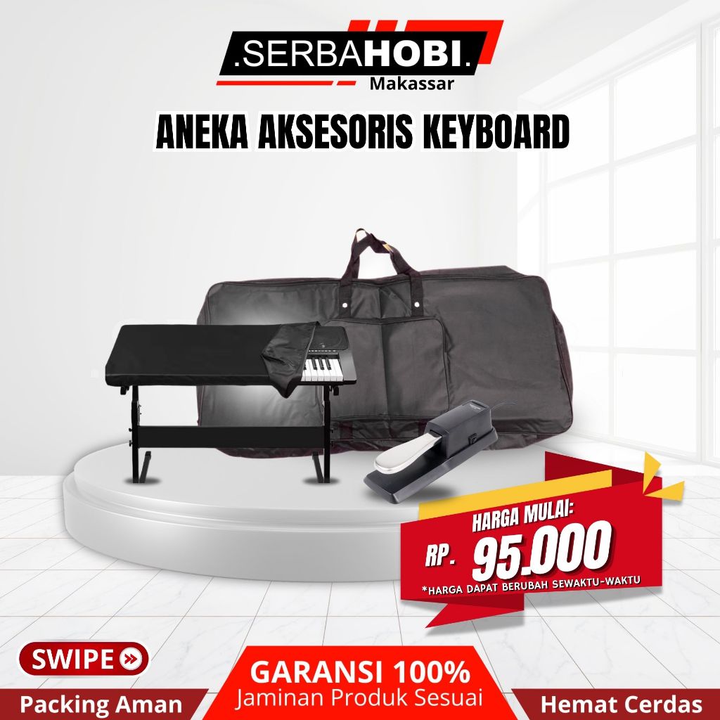 AKSESORIS KEYBOARD / SUSTAIN KEYBOARD / COVER KEYBOARD / TAS KEYBOARD