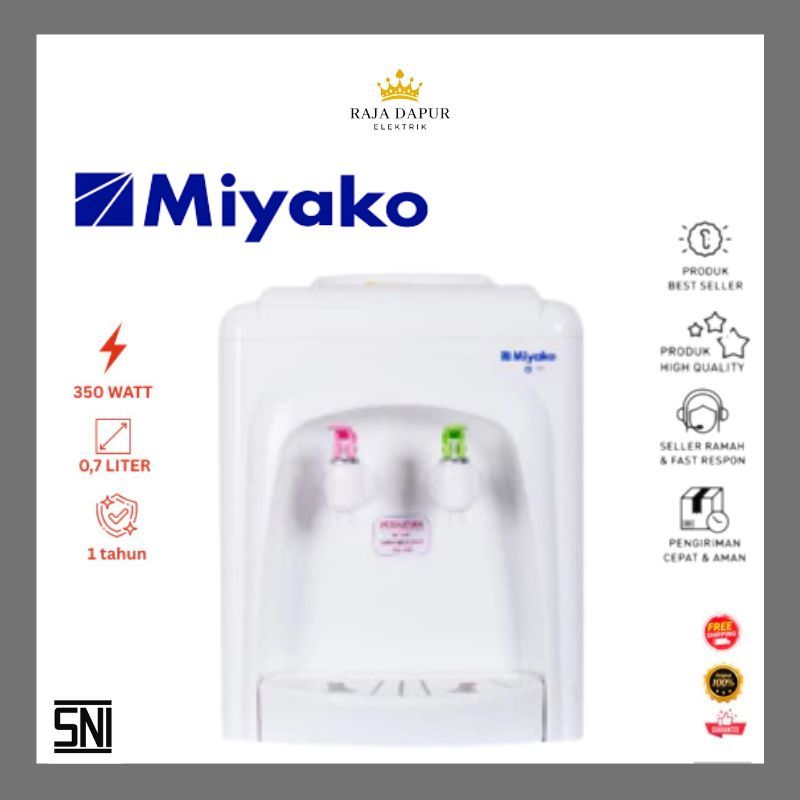 Miyako Dispenser WD-185 H / Dispenser Miyako Hot & Normal 350 Watt - RDE