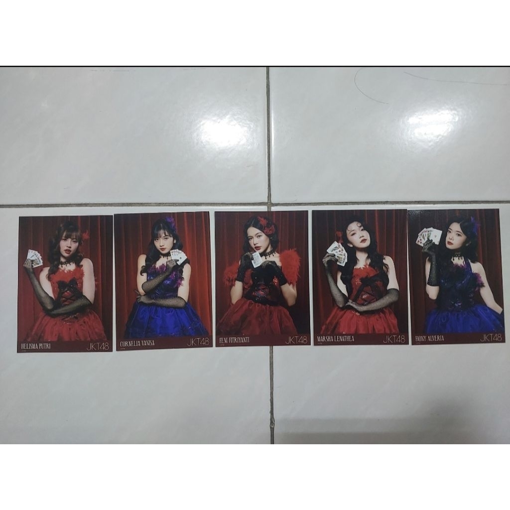 MURAH OFFICIAL JKT48 PHOTO PACK PP All in Tour 2025 Lia Alya Cathy Feni Marsha Oniel Eli Fiony
