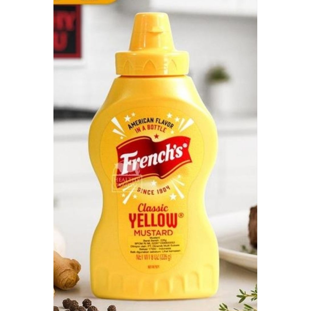 

French Classic Yellow Mustard 8 oz 226 gram
