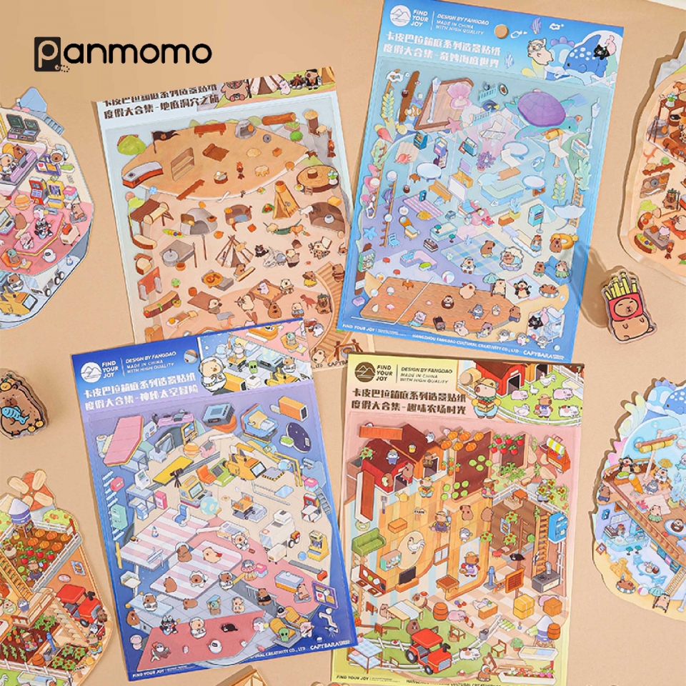 

Capybara Family DIY Sticker [CREATIV]