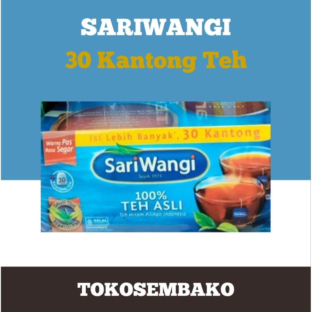 

Sariwangi 30 Kantong Teh