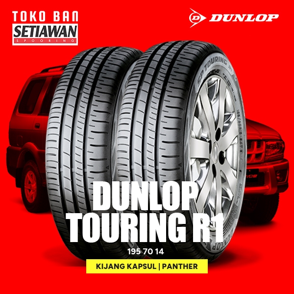 Ban Mobil Kijang Kapsul / Panther 195/70 R14 Dunlop Touring R1