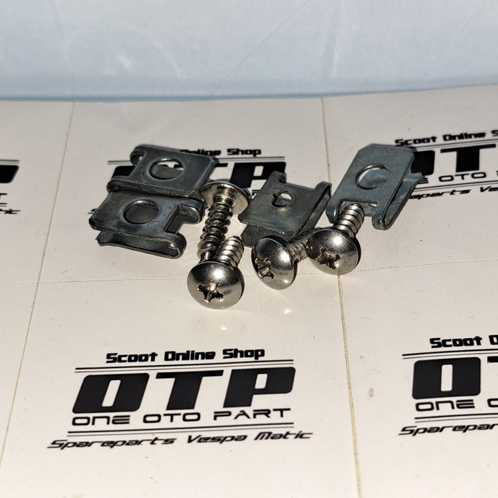 Klip Sekrup Tatakan Aki Vespa Matic GTS