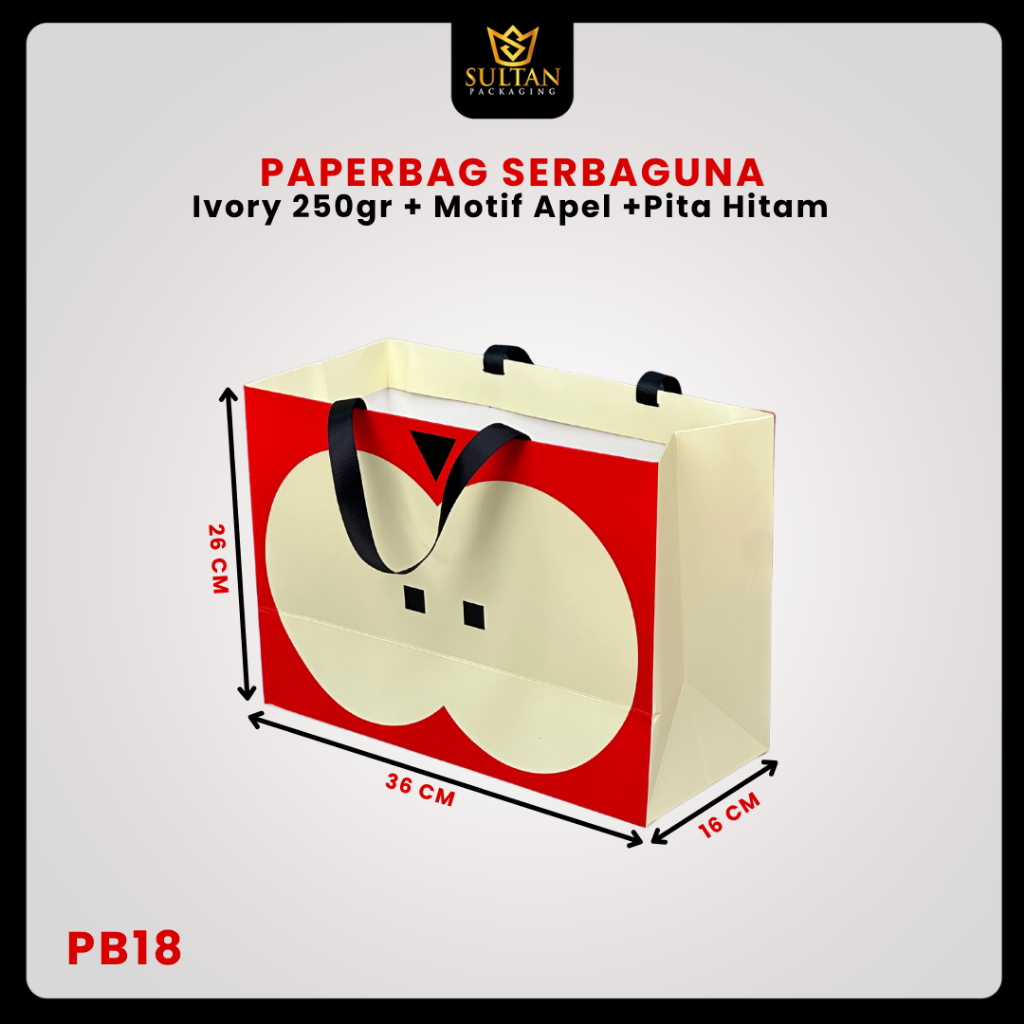 

Paper Bag Hadiah Jumbo / Premium Gift Bag / Tas Kado Jinjing / PB18