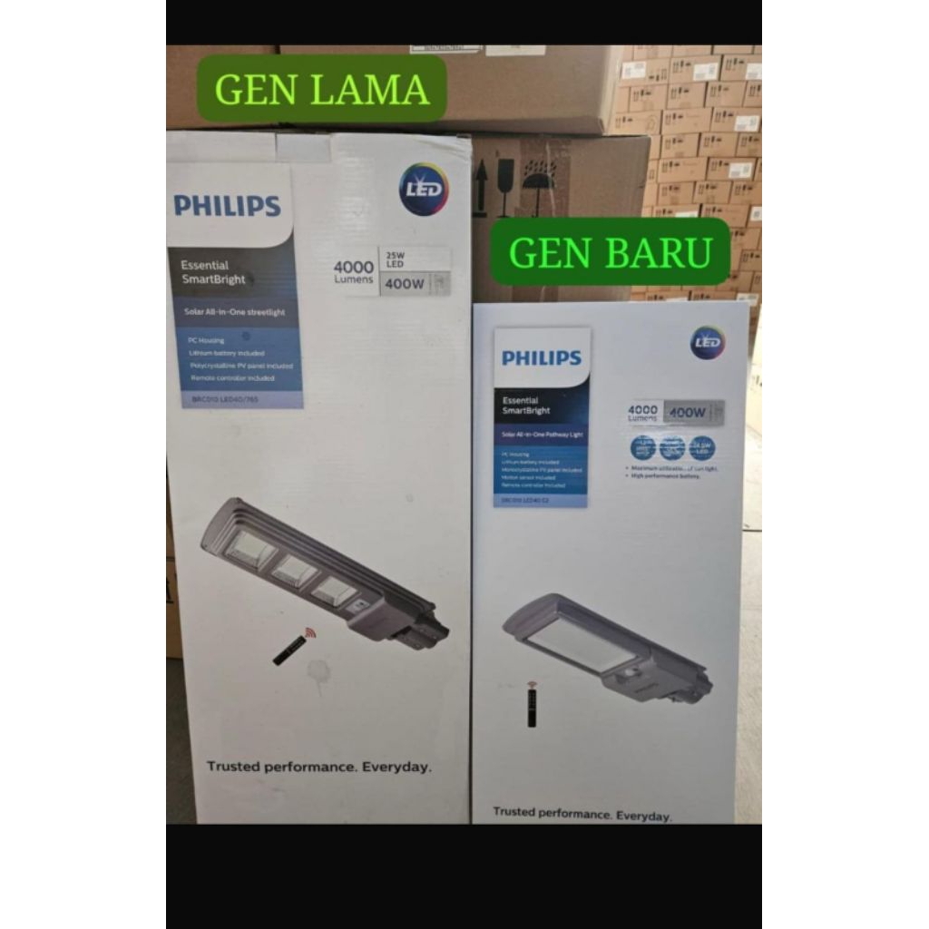 PJU solar Philips BRC010 14,7w 15,2w 7,3w lampu led PJU Philips solar panel surya led40 led20 led 10