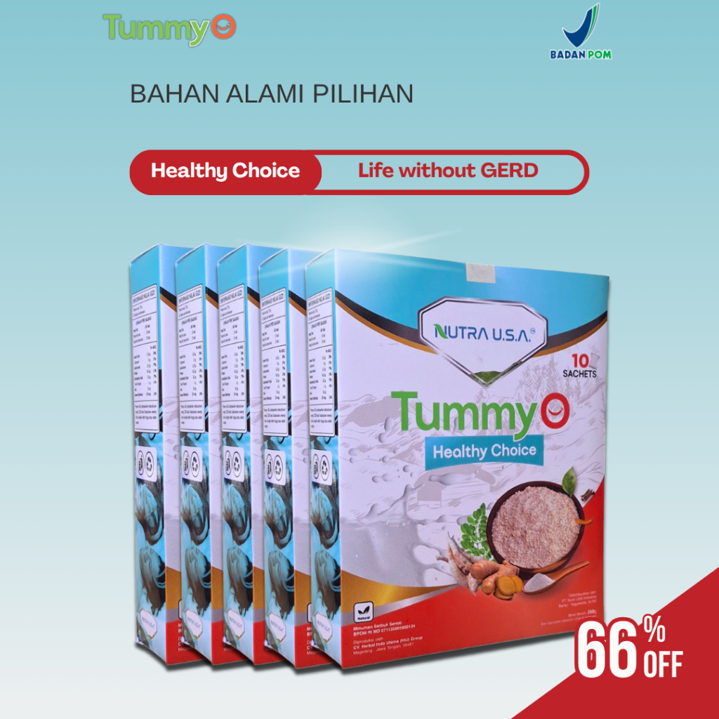 

Paket 5 Box TummyO Minuman Serbuk Herbal Alami 100% Organik Pilihan Terbaik Anda