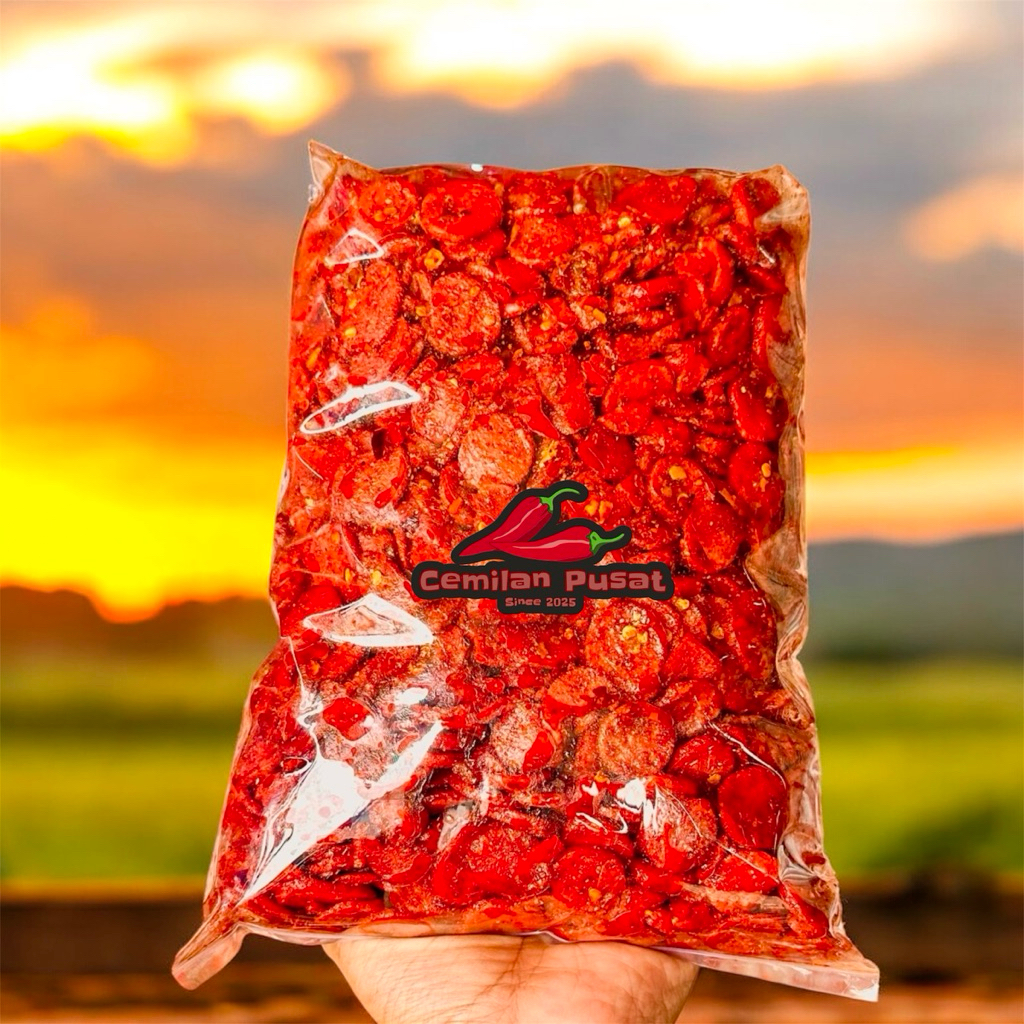 

Sosis goreng pedas jeruk 1kg