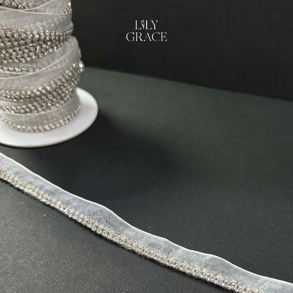 Payet Meteran - Aksesoris Payet - Payet Swarovski - Payet Import - PM 008 Silver