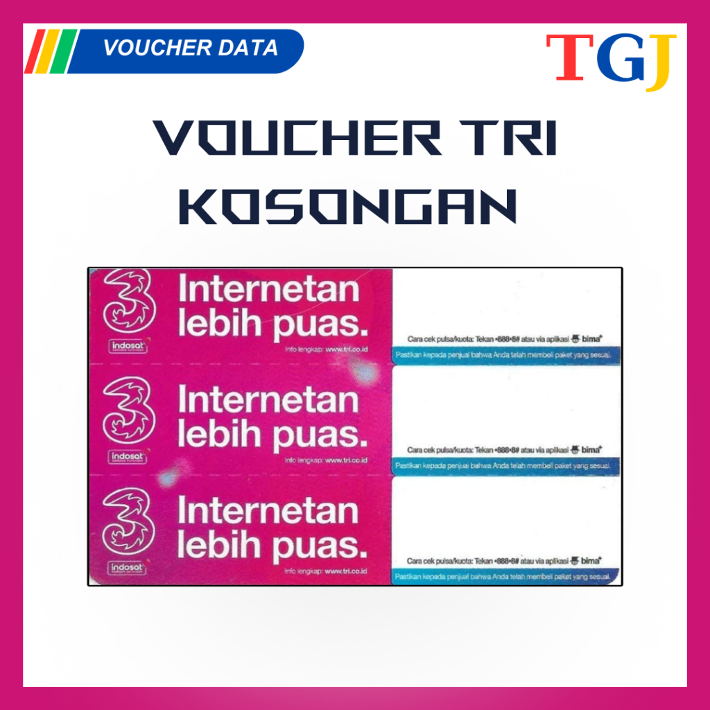 Voucher Tri Kosong / Voucher Tri Zero