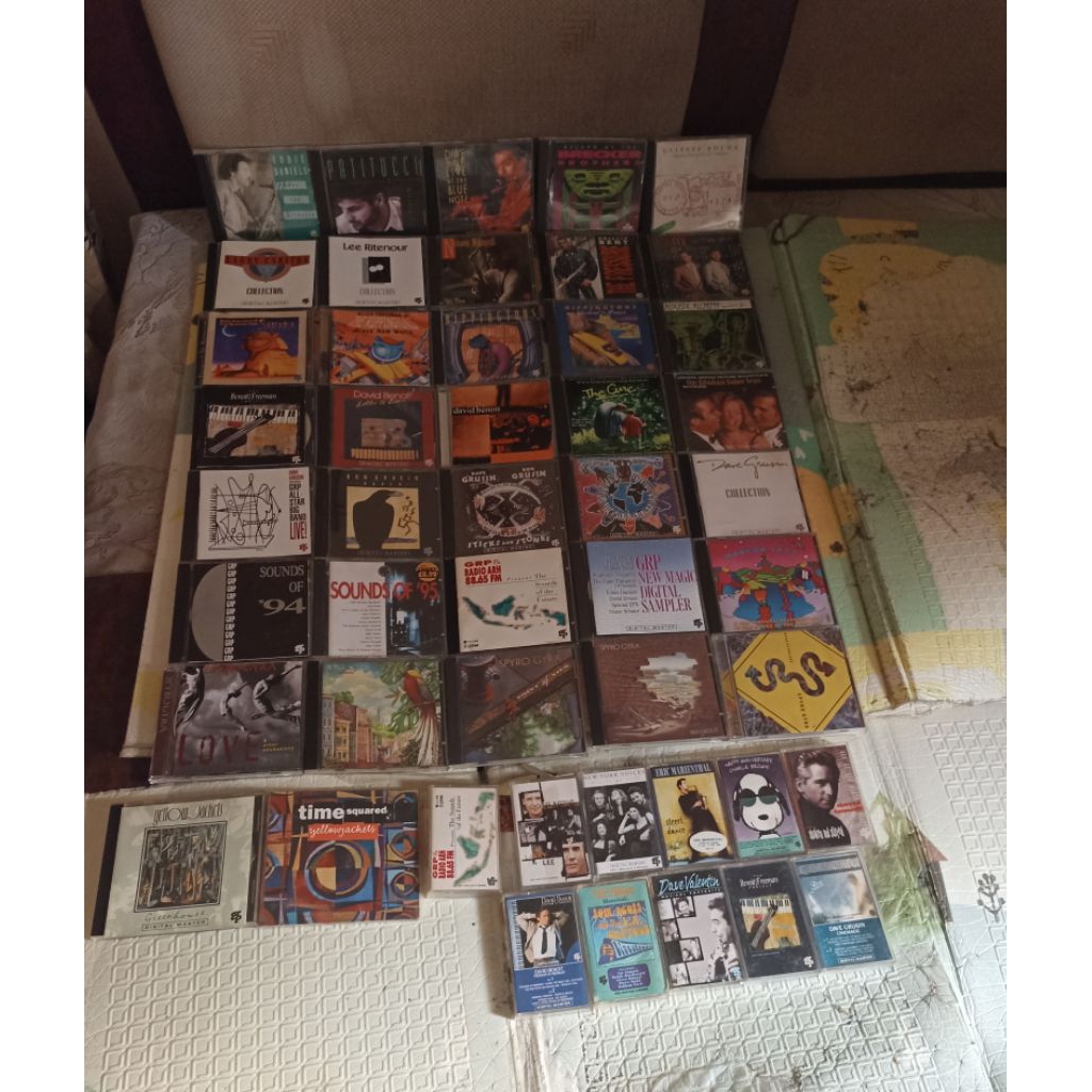 Varian Kaset Cd Jazz Grp Lokal Import Usa