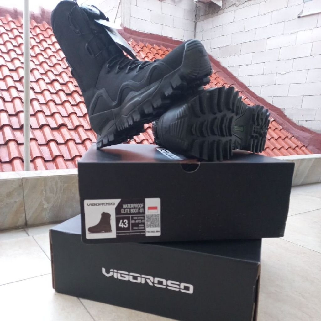 Sepatu vigoroso PDL TNI Jatah