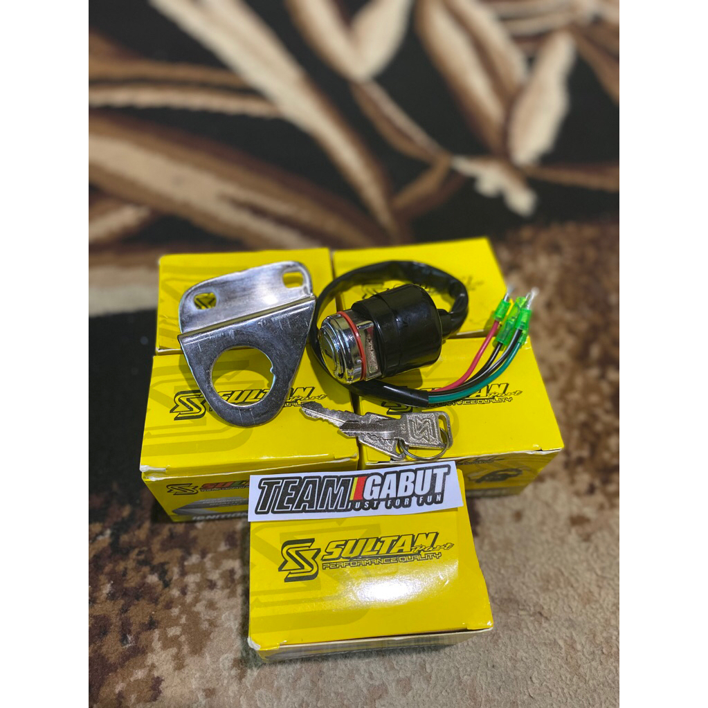 kunci kontak cb100 cb125 kabel 4 set dudukan kunci kontak import