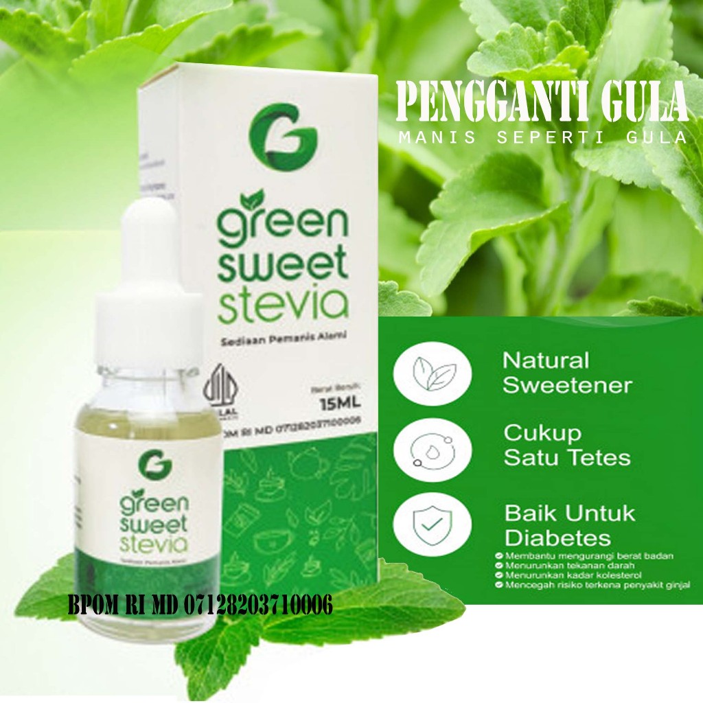 

Cegah diabetes Green Sweet Stevia Tetes 15 ML Pemanis Pengganti gula penurun berat badan OT513