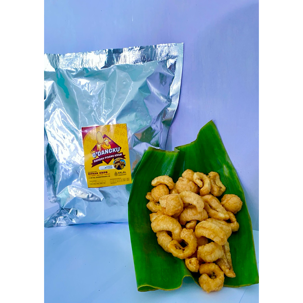 

Rambak Pisang Khas Malang 500 gr – Camilan Renyah & Enak