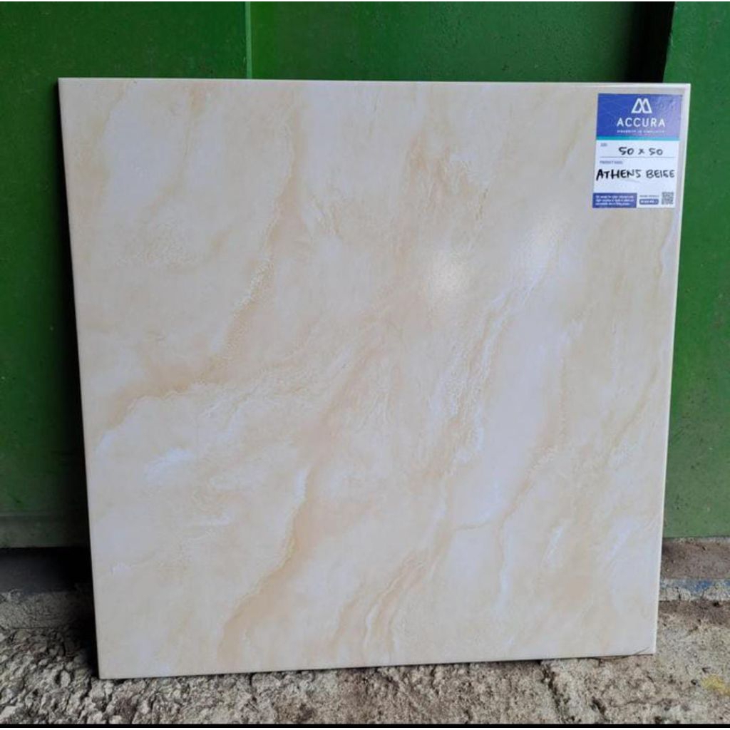 keramik lantai mulia accura 50x50 ATHENS BEIGE